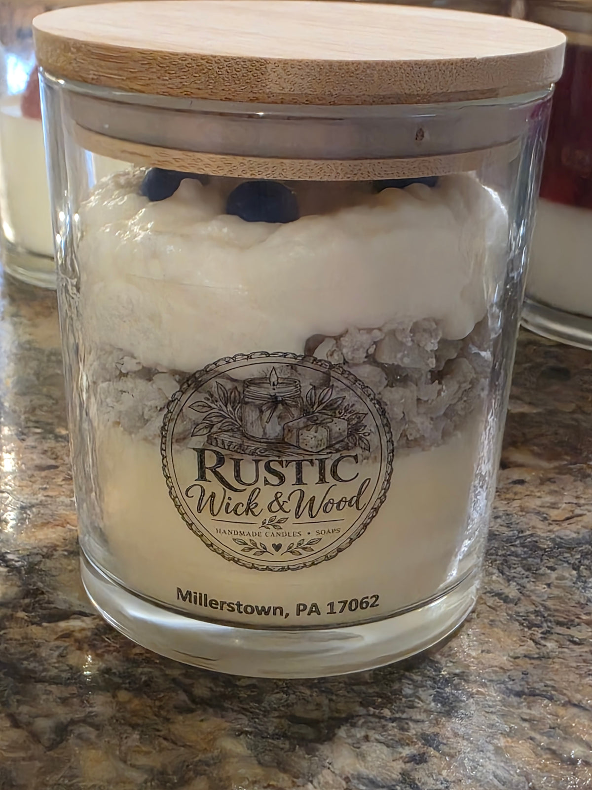Blueberry and Cream Candle
