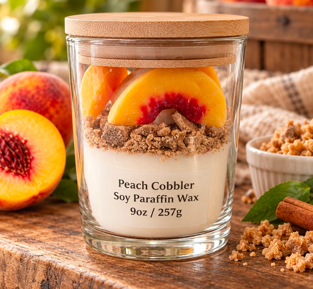 Peach Cobbler Candle