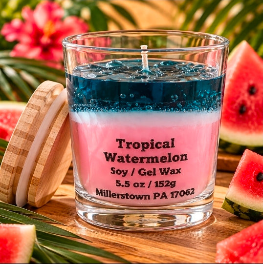 Tropical Watermelon Candle 5.5oz