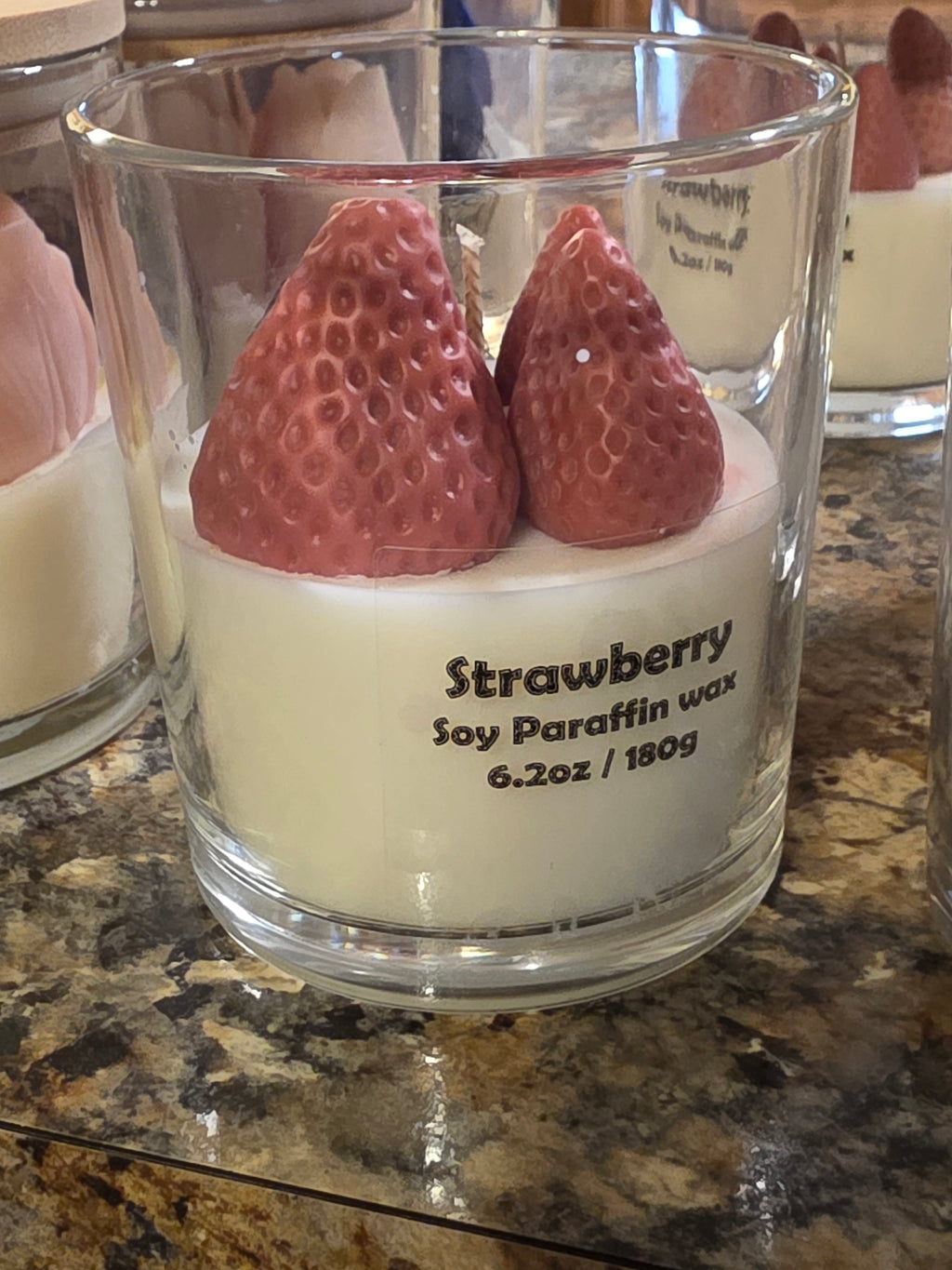 Strawberry Candle