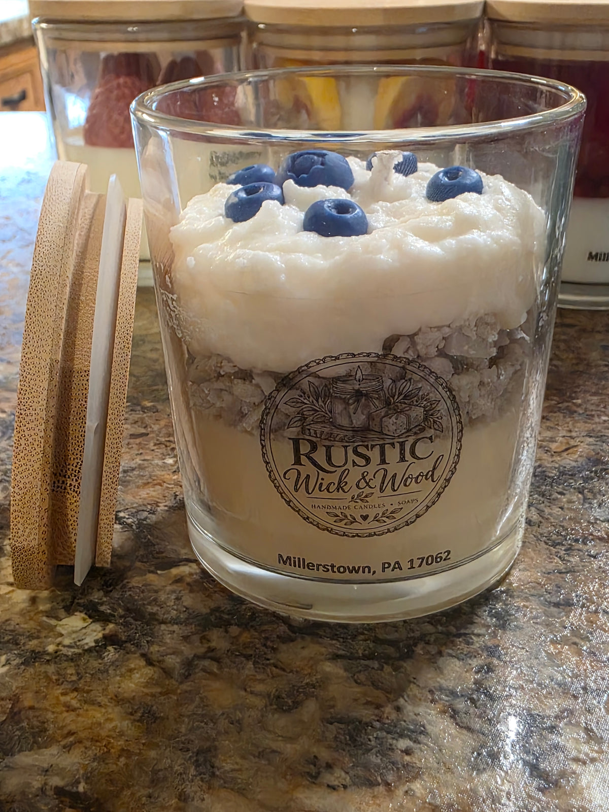 Blueberry and Cream Candle