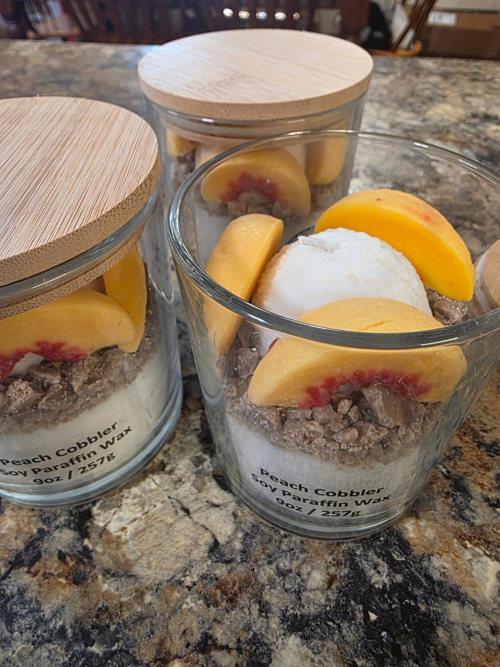 Peach Cobbler Candle